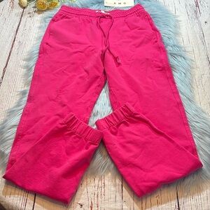 NWT AMO 90’s Sweatpant in Luminous Pink sz XS